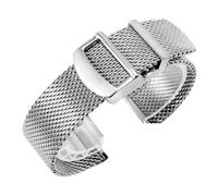 VDFNGFD Kompatibel mit IWC PORTOFINO PORTUGIESER Metallarmband Uhrenzubehör Milanese Edelstahlbandkette 20 mm 22(20mm)