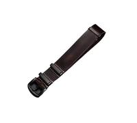 VDFNGFD Kompatibel mit Leder-Uhrenarmbändern (18 mm, 20, 22, 24 mm), Armbandverstellung, Ersatzzubehör(Dark Brown(black),18mm)