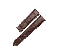 VDFNGFD Kompatibel mit Rado Dia Master Coupole Serie R22861165 R14129116 Uhrenarmband Herren Damen Armband 19(Brown-No Buckle,19mm)