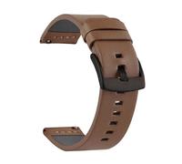 VDFNGFD Kompatibel mit SAMCO Uhrenarmbändern: Sportliches Vintage-Lederarmband Edelstahlschließe (18 mm, 20, 22, 24 mm)(Quick Dark Brown 2,22mm)