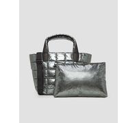 Vee Collective Porter Tote Medium Gadget Damentasche In Silber 115202410-grey Silber UNI