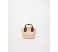 VeeCollective Porter Mini Reißverschlusstasche Beige