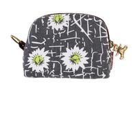 Veemoon 1 Stück Mini Geldbörse für Damen Bedruckte Münztasche mit Bezauberndem Muster Kompakte Aufbewahrung für Bargeld Münzen Vielseitig Einsetzbar für Unterwegs