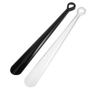 Veemoon 2 Stück Tragbarer Schuhanzieher Extra Schuhhelfer für Senioren und Schwangere Hilfsmittel für Anziehen von Schuhen zu Hause und Unterwegs