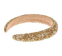 Veemoon Breites Damen Haarband Mit Perlen Dekoratives Stirnband Aus Flexiblem Material Leichtes Kosmetik Haarband Für Teenager Mädchen Geeignet Für Partys Und Freizeit