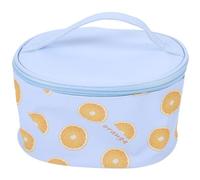 Veemoon Kosmetiktasche Großes Fassungsvermögen Pu Leder Kulturbeutel Tragbare Make up Tasche Mit Henkel Für Reisen Und Outdoor