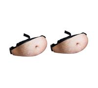 Veemoon Lustige Gürteltasche Für Herren - 3D Hüfttasche in Fleischfarbe - Ideal Für Reisen Outdoor Aktivitäten Und Kreative Zu Weihnachten