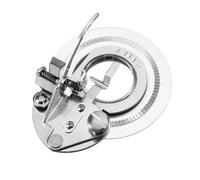 Veemoon Multifunktionaler Nähfuß für Gänseblümchenstich Hartplastik Metall Kompatibel mit Babylock Viking Bernette Nähmaschinenzubehör für Dekorative Stickmuster