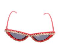 Veemoon Rhinestone Katzenaugen Sonnenbrille Für Damen Trendige Dekorative Sonnenbrille Für Besondere Anlässe Stylisch Mit Einzigartigem Design Und Funkelndem Rhinestone-dekor