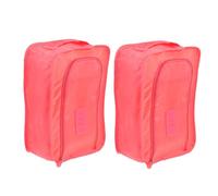 Veemoon Schuhbeutel Handliche Mehrzweck Taschen mit Reißverschluss 2 Stück-Pack aus Polyester Wasserfest und Wiederverwendbar für Reisen und Tägliche Schuhaufbewahrung