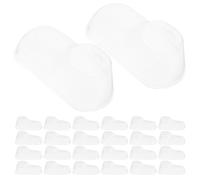 Veemoon Transparente Babyschuhformer zur Schuhform Erhaltung und Vermeidung von Falten aus PVC 100 Stück Einfaches und Stilvolles Design Geeignet für Kleinkindschuhe und Babyschuhe