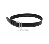 Veemoon Versteckter Reisegeldgürtel Herren aus Pu Leder 117cm mit Diebstahlsicherem Fach Wasserabweisender Gürtel für Geschäftsreisen und Sicheren Geldschutz