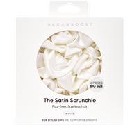 Veganboost Satin Scrunchie Big Size - Weiß