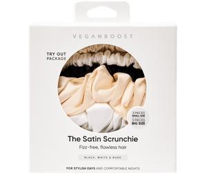 Veganboost Satin Scrunchie Mix - 6 Stk