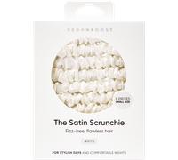 Veganboost Satin Scrunchie Small Size - Weiß
