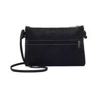 Kork-Deko Kleine schwarze Umhängetasche aus Kork | schwarz | unisex | nachhaltig & vegan