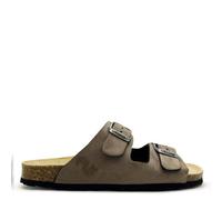 Vegane Eco Bio Rec Sandale "thies ® PET" aus recyceltem PES Truffle (grau) 45