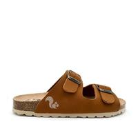 Vegane Eco Bio Sandale "thies ® PET" aus recycelten Flaschen, fair produziert caramel 36