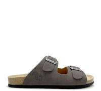 Vegane Eco Bio Sandale "thies ® PET" aus recycelten Flaschen, fair produziert MEN Charcoal (anthrazit) 47