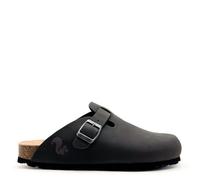 Vegane thies ® Eco Bio Clogs aus rec. PET mit Kork-Tieffussbett Men natural 46