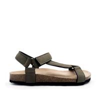 Vegane "thies ® Eco Bio Trek" Sandale aus recycelten Flaschen khaki 42