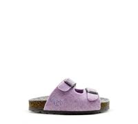 Vegane "thies ® Kids PET Sandale" aus weichem Filz lilac 34