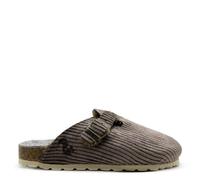 Veganer Eco Cord Clog "thies ®" aus zertifiziertem rec. PES Cord coffee 37