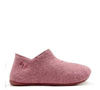 Veganer Hausschuh "thies ® Organic Slipper Boot ", aus Bio-Baumwolle, fair produziert bordeaux 41