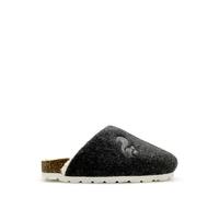 Veganer Kids Organic Clog "thies ®" aus zertifizierter Biobaumwolle dark grey (dunkel grau) 35