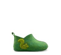 Veganer Kids PET Slipper Boot "thies ®" aus recycelten Flaschen verde (grün) 34