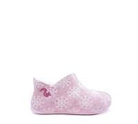 Veganer Kids Snow Slipper Boot "thies ® PET" aus recycelten Flaschen rose (rosa) 33