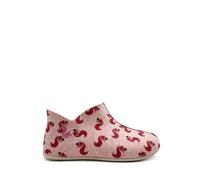 Veganer Kids Squirrel Slipper Boot "thies ® PET" aus recycelten Flaschen, fair produziert rose (rosa) 27