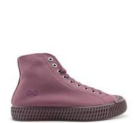 Veganer Sneaker "nat-2 Mono" aus zert. Biobaumwolle, Bambus, Kork, Zuckerrohr und rec. Gummi blackberry (lila) 40