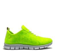 Veganer Sneaker "thies ® PET" MEN aus recycelten Flaschen, ultraleicht und bequem Neon gelb 45