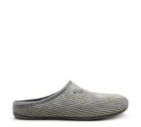 Veganer "thies ® Eco Cord Slipper" aus zertifiziertem recyceltem PES Cord grey (grau) 38