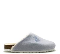 Veganer "thies ® Organic Bio Clog" aus zertifizierter Biobaumwolle light blue (hellblau) 38