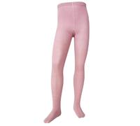 VEGATEKSA Unisex Kinder Thermo Warme Strumpfhose | Thermo-Strumpfhose für Jungen und Mädchen in Soft Plush aus Gekämmter Baumwolle | (DE/NL/SE/PL, Numerisch, 74, 80, Rauchrosa)