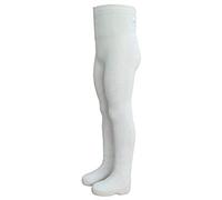 VEGATEKSA Unisex Kinder Thermo Warme Strumpfhose | Thermo-Strumpfhose für Jungen und Mädchen in Soft Plush aus Gekämmter Baumwolle | (DE/NL/SE/PL, Numerisch, 62, 68, Weiß)