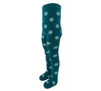 VEGATEKSA Unisex Kinder Thermo Warme Strumpfhose | Thermo-Strumpfhose für Jungen und Mädchen in Soft Plush aus Gekämmter Baumwolle | (DE/NL/SE/PL, Numerisch, 74, 80, Pinguin in Blau)