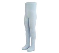 VEGATEKSA Unisex Kinder Thermo Warme Strumpfhose | Thermo-Strumpfhose für Jungen und Mädchen in Soft Plush aus Gekämmter Baumwolle 98-104 | (Himmelblau)