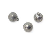 Vehi Mercatus 5er Set Mittelalter Knöpfe aus Zinn Silber