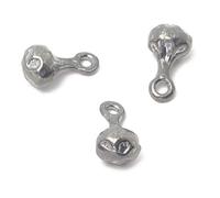 Vehi Mercatus 5er Set Rustikale Mittelalter Knöpfe aus Zinn