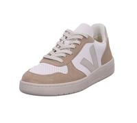 Veja V-10 Chromefree Leather Extra White/Natural Sahara Weiß 44