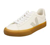 Veja Sneaker Damen - Campo Chromefree 38 Weiß (Extra White Natural Natural)