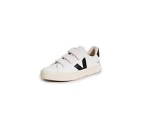 Veja Damen Recife Sneaker mit Logo, Damenschuhe, Extra Weiß/Schwarz, 38 EU