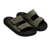 Veja Damen-Sandalen Etna Suede Soft Kaki Black 38