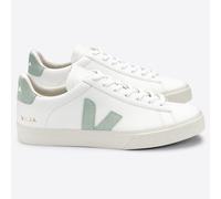 Veja Damen-Sneaker Campo Chromefree Extra White/Matcha 39
