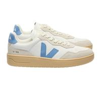 Veja Damen-Sneaker V-90 OT Leather Extra White Aqua Natural 38