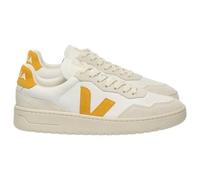 VEJA Damen-Sneaker V-90 OT Leather White Safran Gr. 36