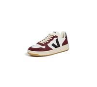 Veja Damen V-10 Sneaker, Weiß/Schwarz Amarante, 36 EU